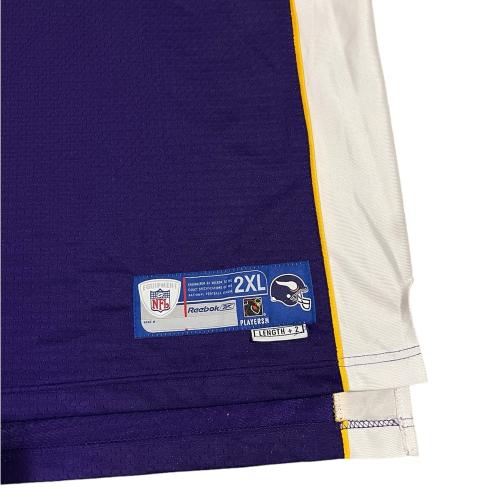 Minnesota Vikings Darren Sharper #42 Jersey Size 2XL by Reebok x NFL - Picture 3 of 5